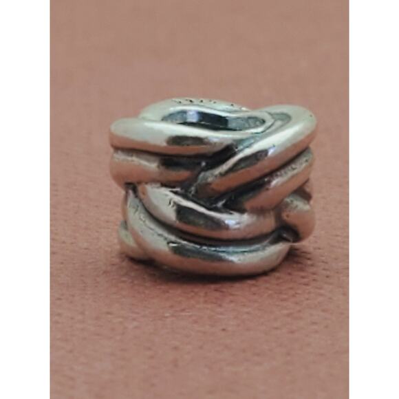 PANDORA Love Knot Charm in 925 Sterling Silver 790484 - Picture 5 of 7